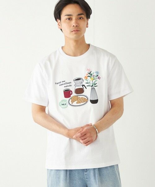 SHIPS / シップス Tシャツ | SHIPS Colors:パッチワーク プリント TEE◇ | 詳細14