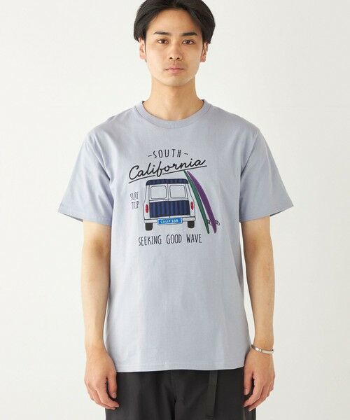 SHIPS / シップス Tシャツ | SHIPS Colors:パッチワーク プリント TEE◇ | 詳細25
