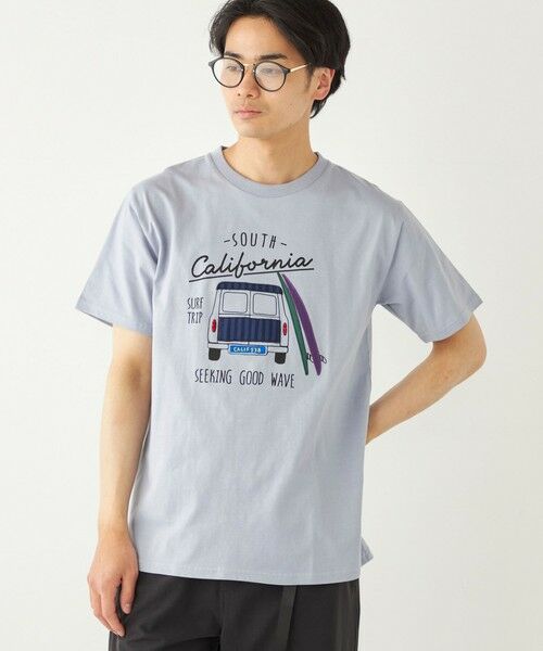 SHIPS / シップス Tシャツ | SHIPS Colors:パッチワーク プリント TEE◇ | 詳細30