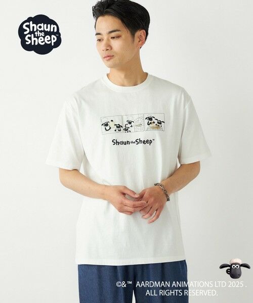 SHIPS / シップス Tシャツ | SHIPS Colors:ひつじのショーン コミック プリント Tシャツ◇ | 詳細10