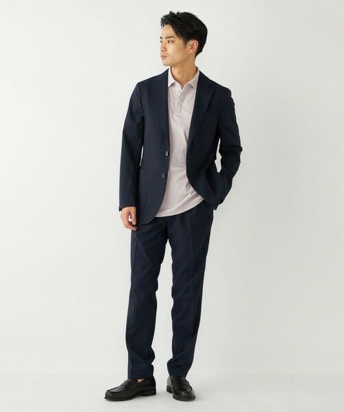 SHIPS / シップス Tシャツ | SHIPS Colors:〈接触冷感・抗菌防臭〉シルケット スムース ポロシャツ | 詳細10