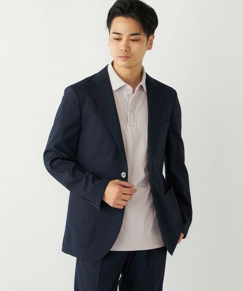 SHIPS / シップス Tシャツ | SHIPS Colors:〈接触冷感・抗菌防臭〉シルケット スムース ポロシャツ | 詳細16