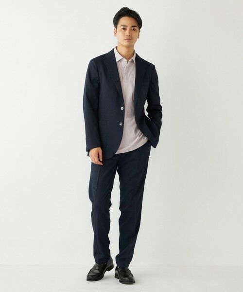 SHIPS / シップス Tシャツ | SHIPS Colors:〈接触冷感・抗菌防臭〉シルケット スムース ポロシャツ | 詳細17