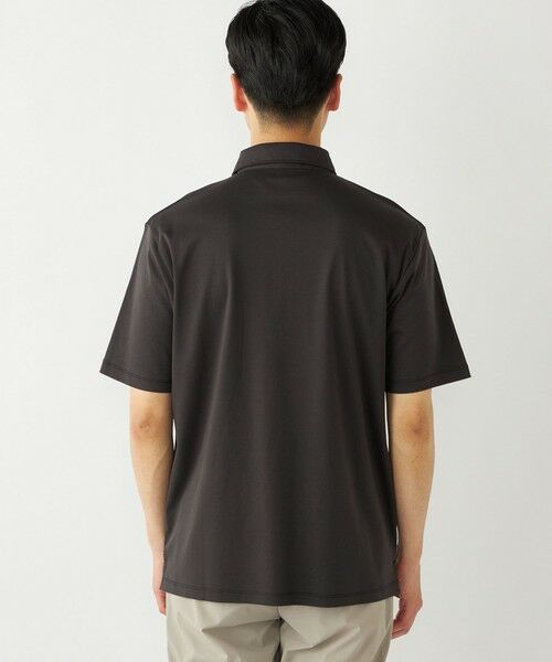 SHIPS / シップス Tシャツ | SHIPS Colors:〈接触冷感・抗菌防臭〉シルケット スムース ポロシャツ | 詳細23