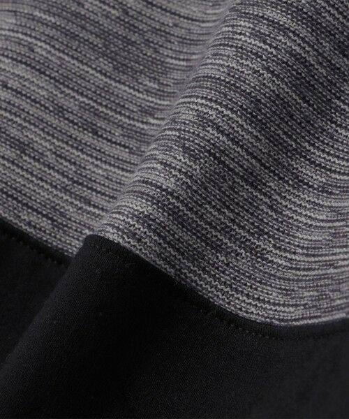 SHIPS / シップス Tシャツ | SHIPS Colors:〈洗濯機可能〉ニット 切替 ボーダー Tシャツ | 詳細2