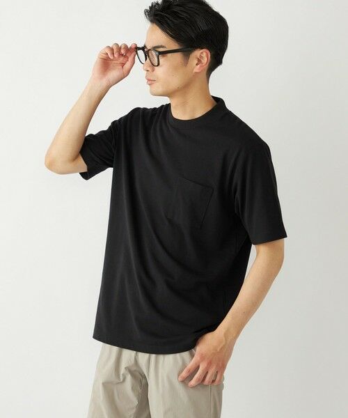 SHIPS / シップス Tシャツ | SHIPS Colors:〈吸水速乾〉リネンブレンド カノコ ビズ Tシャツ◇ | 詳細12