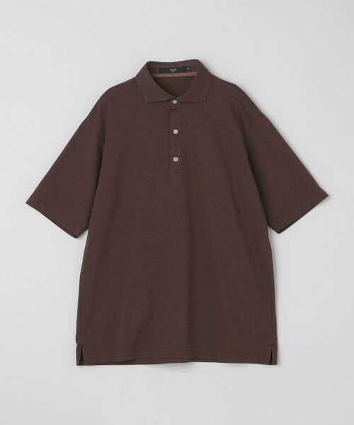 SHIPS / シップス Tシャツ | SHIPS Colors:〈洗濯機可能〉カノコ ポロシャツ◇(ブラウン)