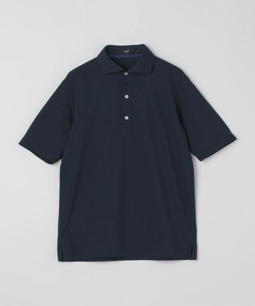 SHIPS / シップス Tシャツ | SHIPS Colors:〈洗濯機可能〉カノコ ポロシャツ◇(ネイビー)
