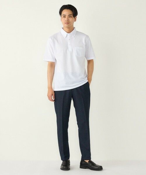 SHIPS / シップス ポロシャツ | SHIPS Colors: 〈吸水速乾〉カノコ ボタンダウン 半袖 ポロシャツ◇ | 詳細7
