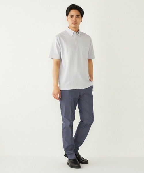SHIPS / シップス ポロシャツ | SHIPS Colors: 〈吸水速乾〉カノコ ボタンダウン 半袖 ポロシャツ | 詳細12
