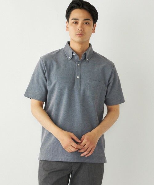 SHIPS / シップス ポロシャツ | SHIPS Colors: 〈吸水速乾〉カノコ ボタンダウン 半袖 ポロシャツ | 詳細30