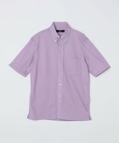 SHIPS / シップス カットソー | SHIPS Colors:〈洗濯機可能〉COOLMAX(R) カノコ ボタンダウン ショートスリーブ