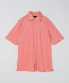 SHIPS / シップス Tシャツ | SHIPS Colors:〈洗濯機可能〉カノコ ニット ワイドカラー ショートスリーブ