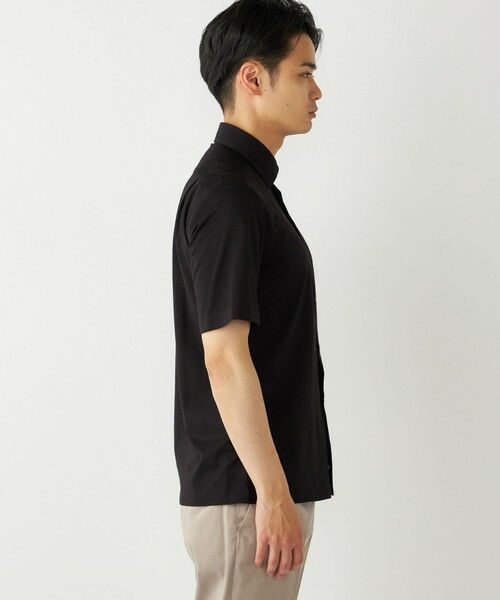 SHIPS / シップス Tシャツ | SHIPS Colors:〈洗濯機可能〉カノコ ニット ワイドカラー ショートスリーブ | 詳細8