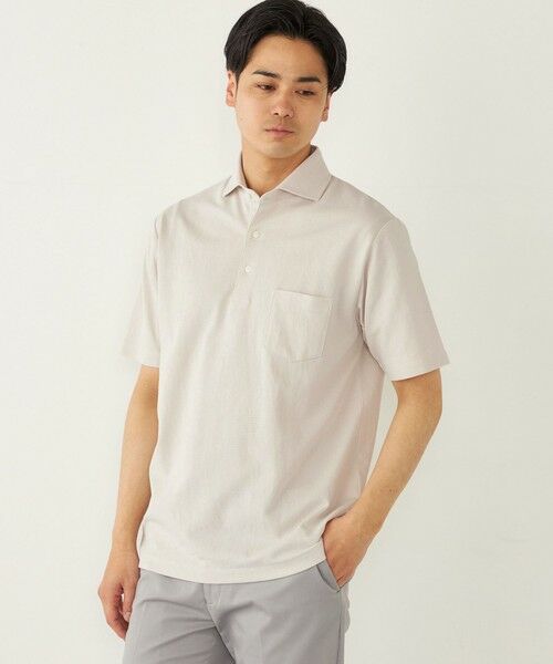 SHIPS / シップス Tシャツ | SHIPS Colors:〈吸水速乾〉カノコ ワイドカラー ポロシャツ | 詳細15