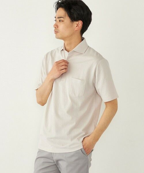 SHIPS / シップス Tシャツ | SHIPS Colors:〈吸水速乾〉カノコ ワイドカラー ポロシャツ | 詳細16