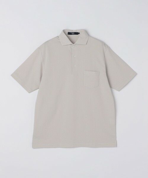 SHIPS / シップス Tシャツ | SHIPS Colors:〈吸水速乾〉カノコ ワイドカラー ポロシャツ | 詳細3