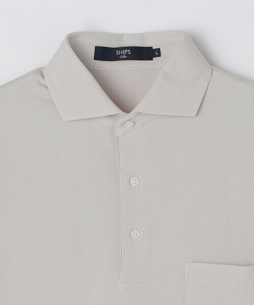 SHIPS / シップス Tシャツ | SHIPS Colors:〈吸水速乾〉カノコ ワイドカラー ポロシャツ | 詳細5