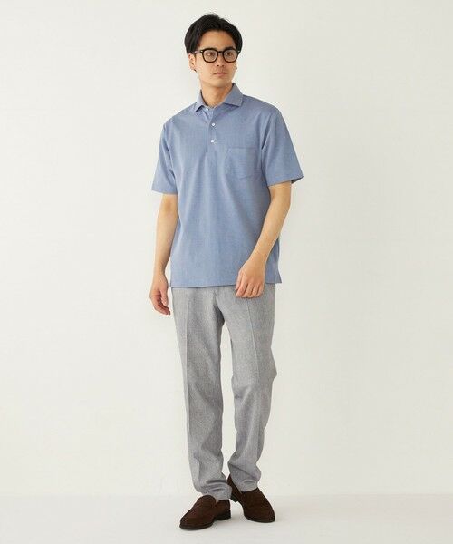 SHIPS / シップス Tシャツ | SHIPS Colors:〈吸水速乾〉カノコ ワイドカラー ポロシャツ | 詳細23