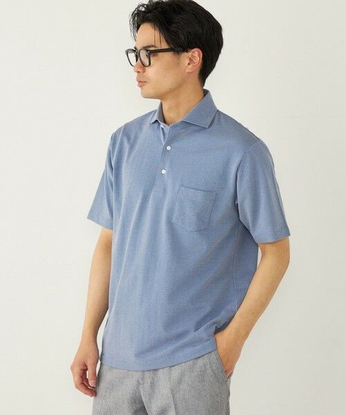 SHIPS / シップス Tシャツ | SHIPS Colors:〈吸水速乾〉カノコ ワイドカラー ポロシャツ | 詳細25