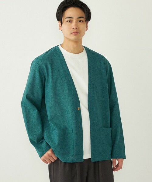 SHIPS / シップス カーディガン・ボレロ | SHIPS Colors:〈洗濯機可能〉シャリル ジャージー カーディガン◇ | 詳細9