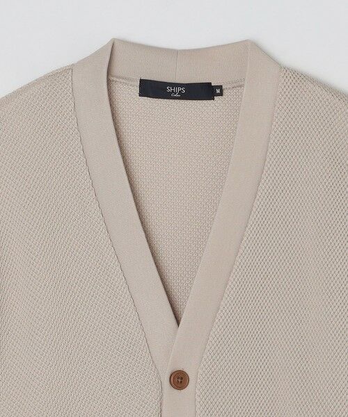 SHIPS / シップス カーディガン・ボレロ | SHIPS Colors: 〈吸水・速乾/手洗い可能〉 カノコ Vネック カーディガン | 詳細5