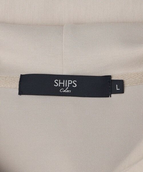 SHIPS / シップス パーカー | 《一部追加予約》SHIPS Colors:〈洗濯機可能〉クリーミータッチ ジップ パーカー◆ | 詳細5