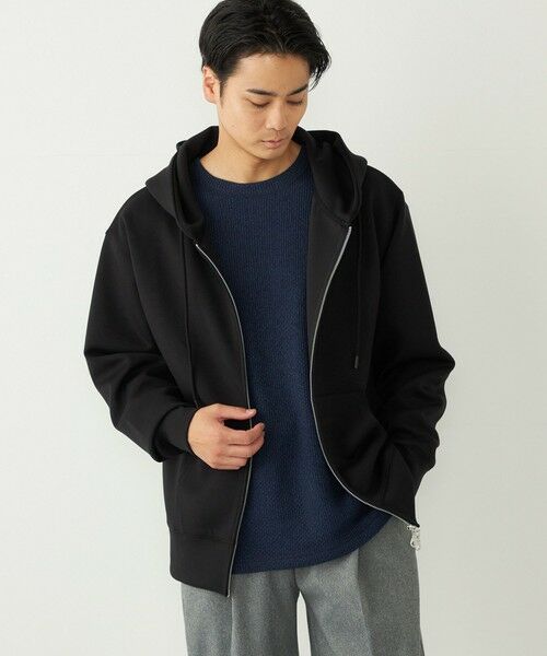 SHIPS / シップス パーカー | 《一部追加予約》SHIPS Colors:〈洗濯機可能〉クリーミータッチ ジップ パーカー◆ | 詳細24