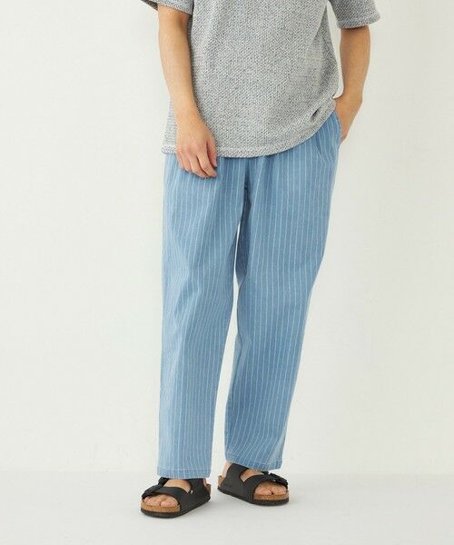 SHIPS / シップス その他パンツ | SHIPS Colors:ライト デニム ワイド テーパード パンツ◇(スカイブルー)