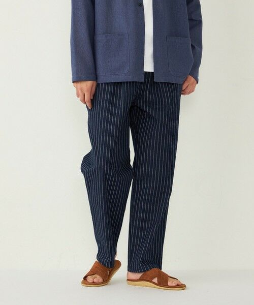 SHIPS / シップス その他パンツ | SHIPS Colors:ライト デニム ワイド テーパード パンツ◇(ダークブルー)