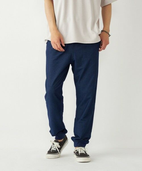 SHIPS / シップス その他パンツ | SHIPS Colors:〈接触冷感・手洗い可能〉クール リブ パンツ(ネイビー)