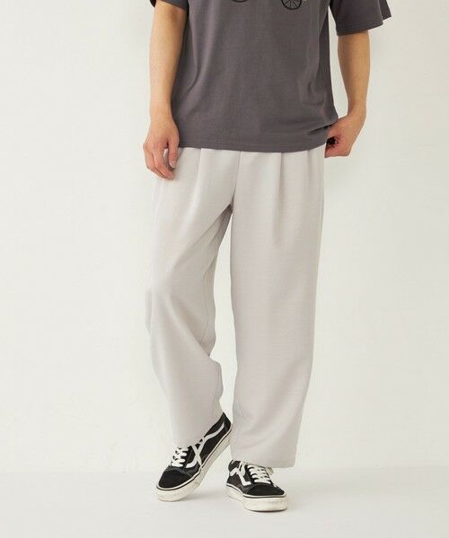 SHIPS / シップス その他パンツ | SHIPS Colors:〈洗濯機可能〉ポリトロ ワイド テーパード パンツ | 詳細10