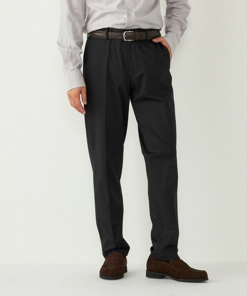 SHIPS / シップス その他パンツ | SHIPS Colors:〈洗濯機可能〉AVANT(R) ストレッチ スラックス(セットアップ対応)(ブラック)