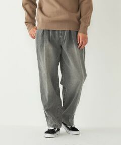 SHIPS / シップス その他パンツ | SHIPS Colors:〈洗濯機可能〉デニム ワイド テーパード トラウザーズ◇