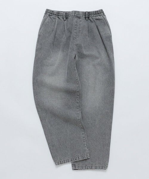SHIPS / シップス その他パンツ | SHIPS Colors:〈洗濯機可能〉デニム ワイド テーパード トラウザーズ◇ | 詳細1