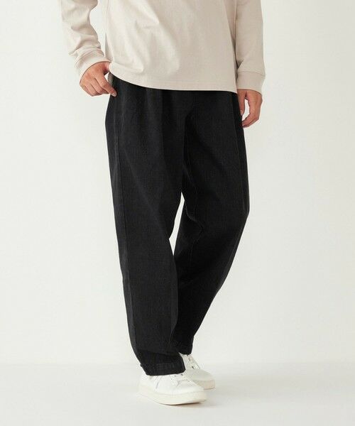 SHIPS / シップス その他パンツ | SHIPS Colors:〈洗濯機可能〉デニム ワイド テーパード トラウザーズ◇ | 詳細18