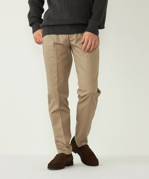 SHIPS / シップス その他パンツ | 《一部追加予約》SHIPS Colors:〈洗濯機可能〉ハイストレッチ イージー チノ 2◆(ベージュ)