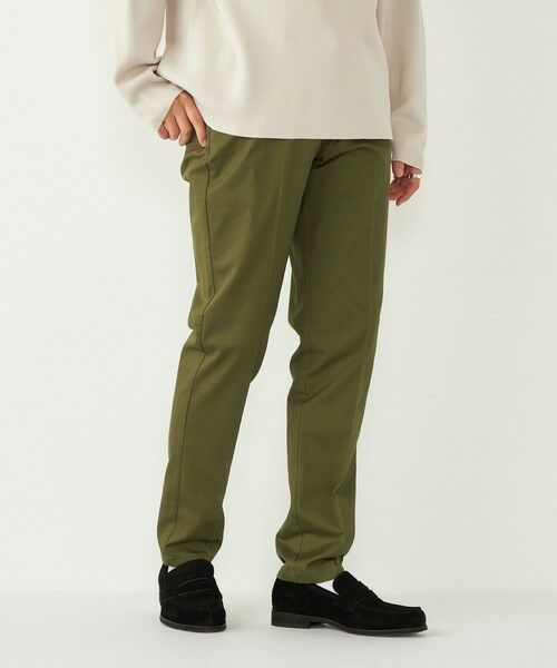 SHIPS / シップス その他パンツ | 《一部追加予約》SHIPS Colors:〈洗濯機可能〉ハイストレッチ イージー チノ 2◆(オリーブ)