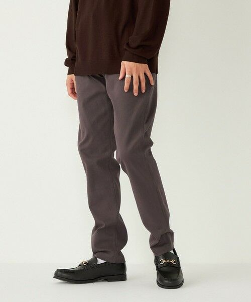 SHIPS / シップス その他パンツ | 《一部追加予約》SHIPS Colors:〈洗濯機可能〉ストレッチ テーパード チノパン◆ | 詳細6