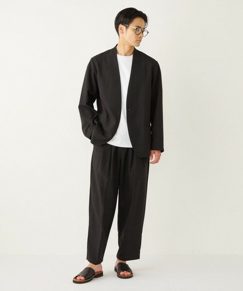 SHIPS / シップス その他パンツ | SHIPS Colors:ポリトロ ワイド テーパード イージーパンツ(セットアップ対応可能) | 詳細16