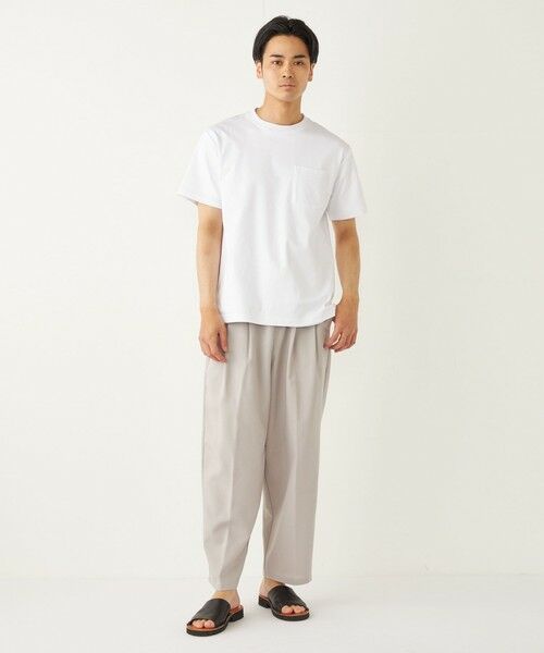 SHIPS / シップス その他パンツ | SHIPS Colors:ポリトロ ワイド テーパード イージーパンツ(セットアップ対応可能) | 詳細20