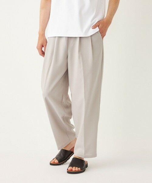 SHIPS / シップス その他パンツ | SHIPS Colors:ポリトロ ワイド テーパード イージーパンツ(セットアップ対応可能) | 詳細21