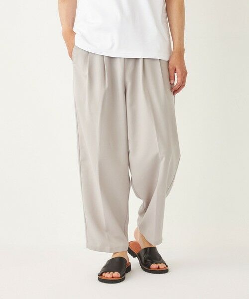 SHIPS / シップス その他パンツ | SHIPS Colors:ポリトロ ワイド テーパード イージーパンツ(セットアップ対応可能) | 詳細23