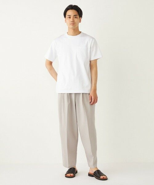 SHIPS / シップス その他パンツ | SHIPS Colors:ポリトロ ワイド テーパード イージーパンツ(セットアップ対応可能) | 詳細25