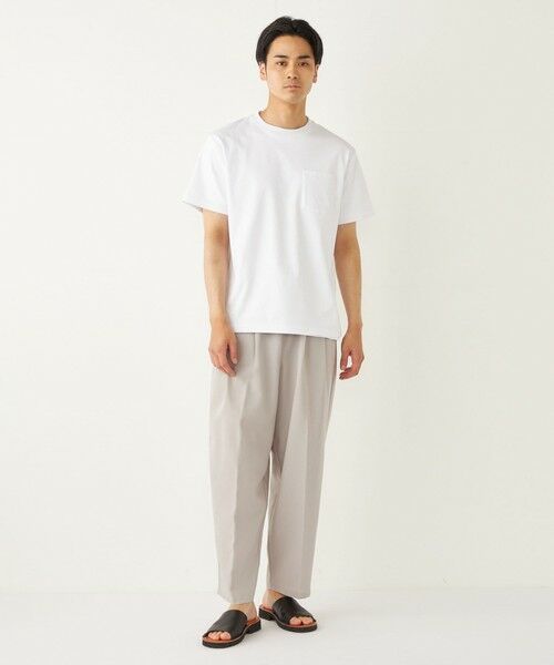 SHIPS / シップス その他パンツ | SHIPS Colors:ポリトロ ワイド テーパード イージーパンツ(セットアップ対応可能) | 詳細26