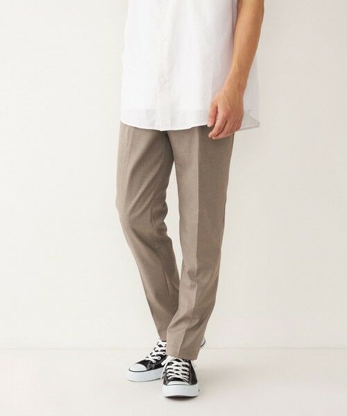 SHIPS / シップス スラックス・ドレスパンツ | SHIPS Colors: イージー スラックス パンツ(ベージュ)