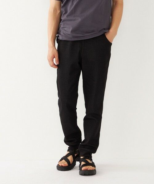 SHIPS / シップス その他パンツ | SHIPS Colors: 〈手洗い可能〉ストレッチ リブ パンツ◇(ブラック)