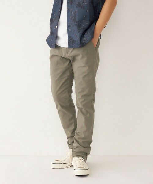 SHIPS / シップス チノ・ワークパンツ | SHIPS Colors: ストレッチ テーパード チノパン◇(カーキ)