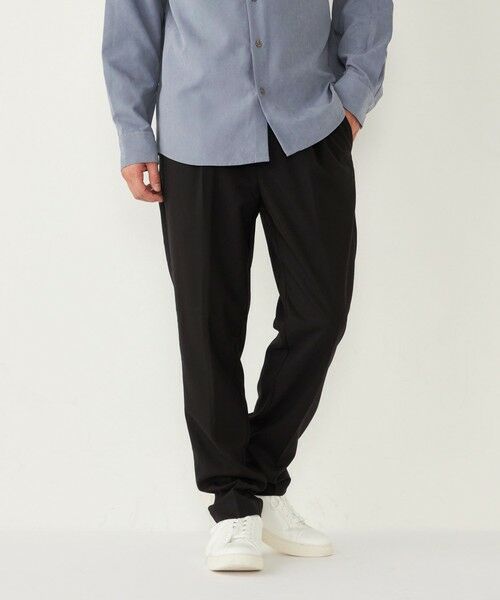 SHIPS / シップス その他パンツ | SHIPS Colors:〈洗濯機可能〉TR イージー スラックス(セットアップ可能)◇(ブラック)