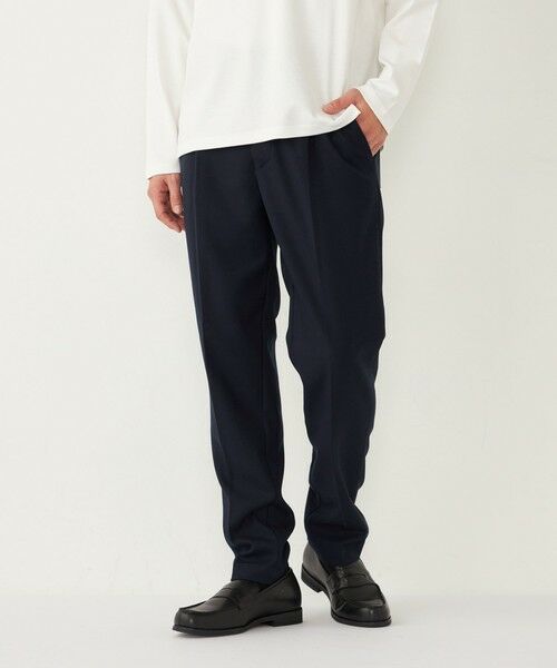 SHIPS / シップス その他パンツ | SHIPS Colors:〈洗濯機可能〉TR イージー スラックス(セットアップ可能)◇(ネイビー)
